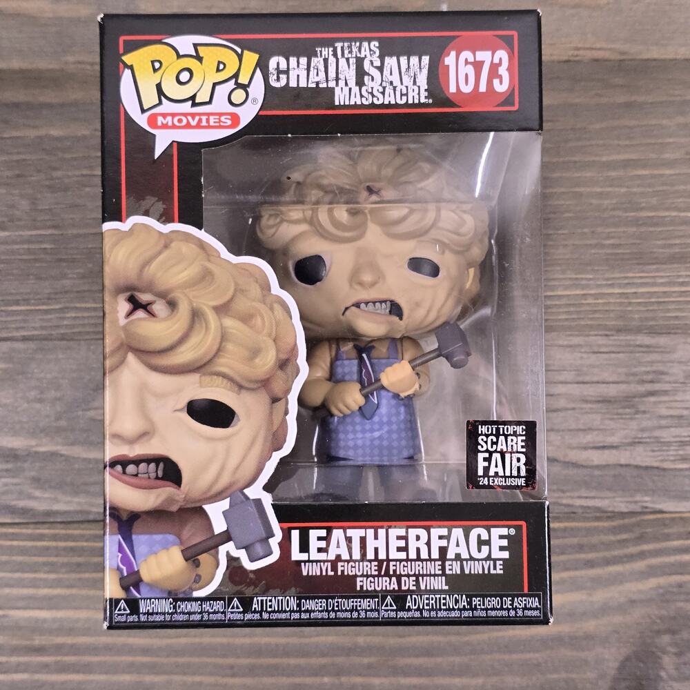 Funko Pop! Movies: The Texas Chainsaw Massacre Leatherface- Hot Topic Scare Fair